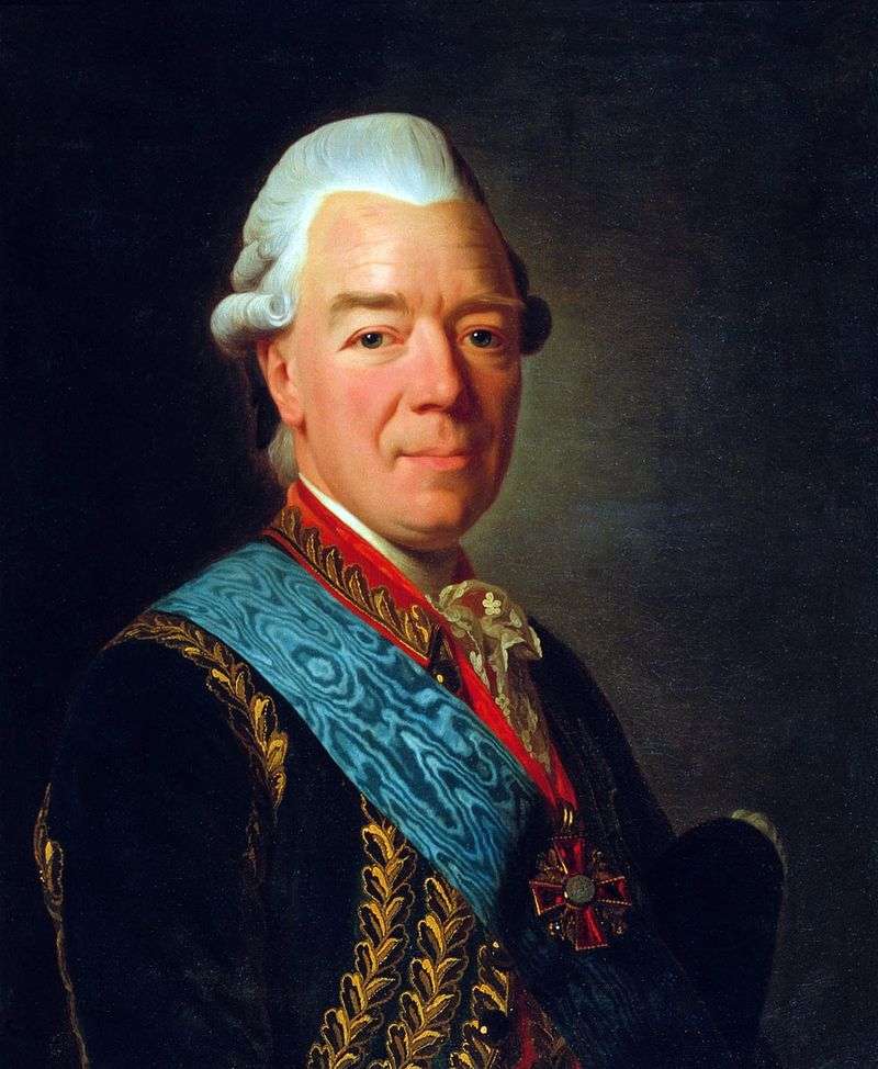 Портрет графа Захара Григоровича Чернишова   Олександр Рослин