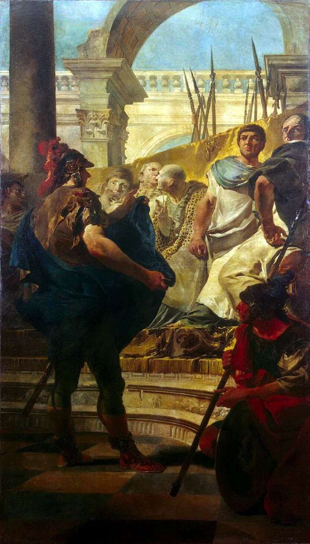 Квінт Фабій Максим в Сенаті Карфагена   Джованні Баттіста Тьєполо
