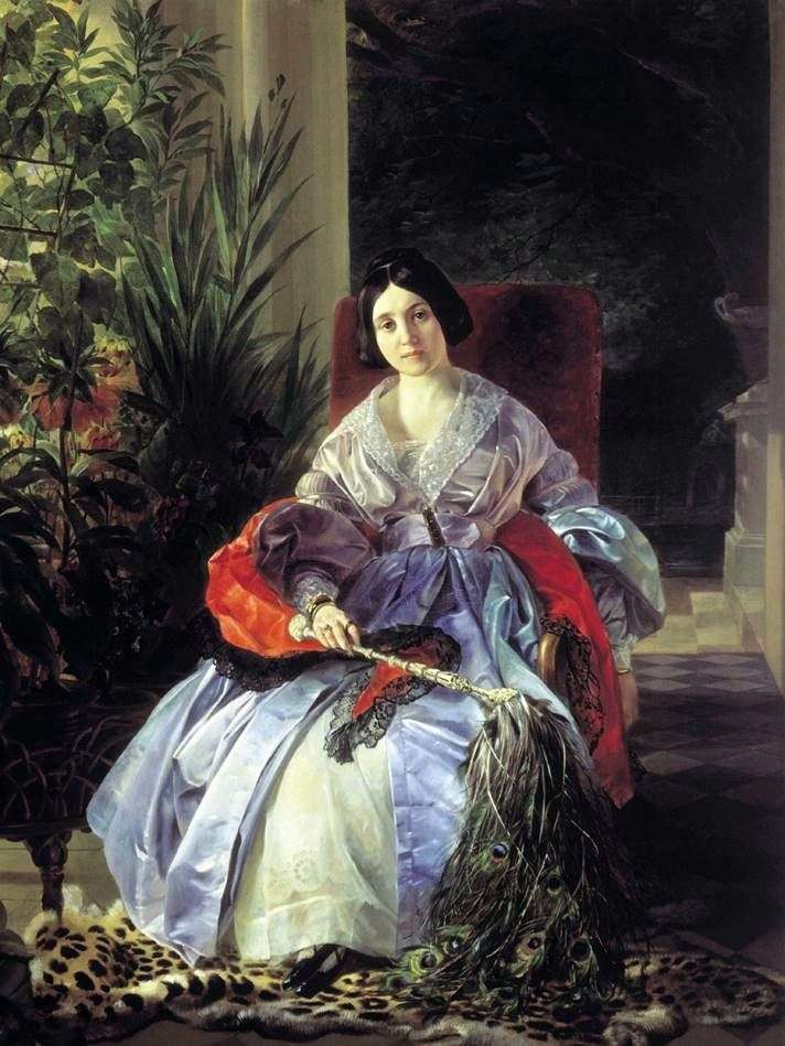 Портрет світлої княгині Єлизавети Павлівни Салтикової   Карл Брюллов
