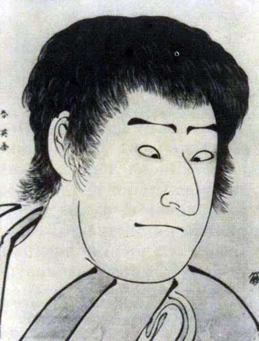 Портрет актора Савамура Содзюро III   Кацукава Сюнсе