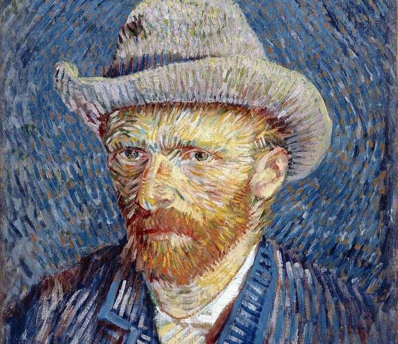 Автопортрет у сірій фетровому капелюсі III   Вінсент Ван Гог
