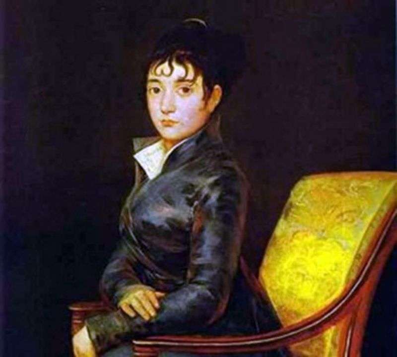 Портрет доньї Терези Луїзи де Суреда   Франсіско де Гойя