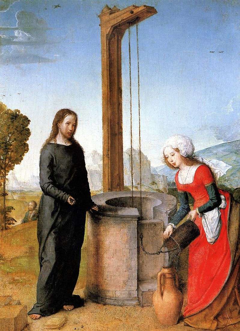 Христос і Самарянка   Хуан де Фландес