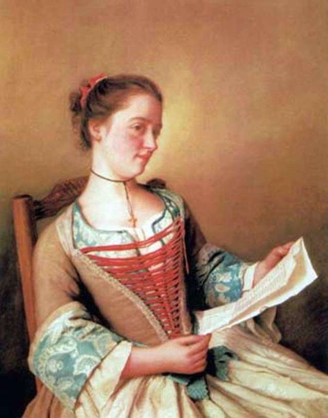 Мадемуазель Лавернь, племінниця художника   Жан Етьєн Ліотар