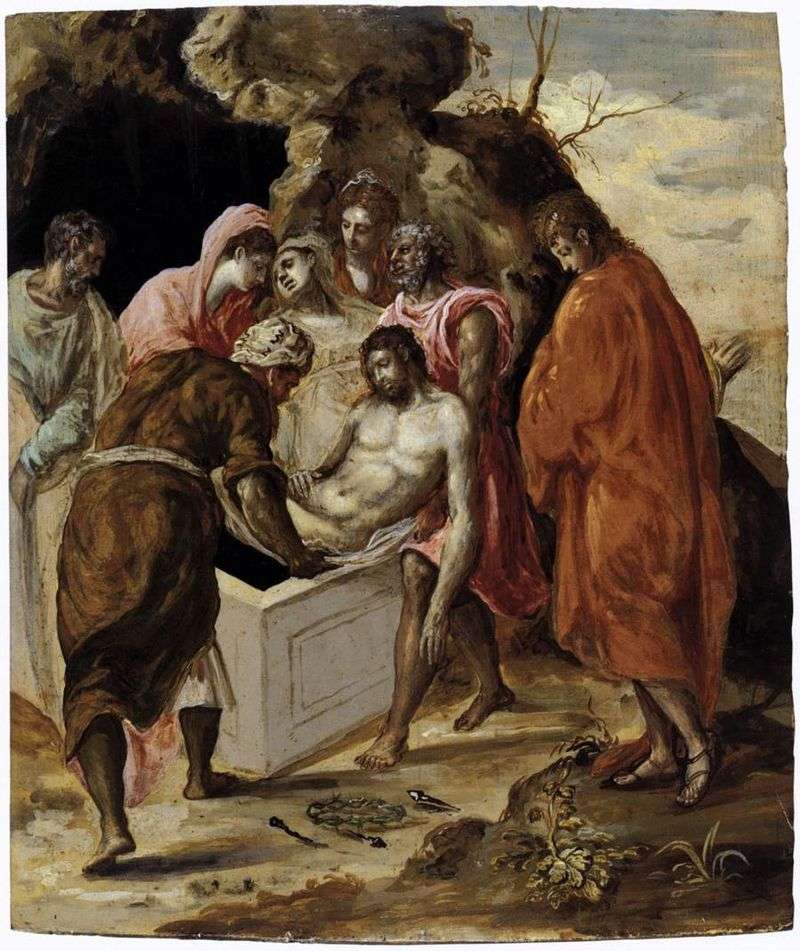 Положення Христа в гроб   Ель Греко