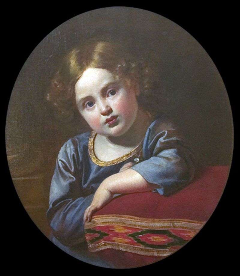 Портрет Е. Р. Гагаріна в дитинстві   Орест Кіпренський