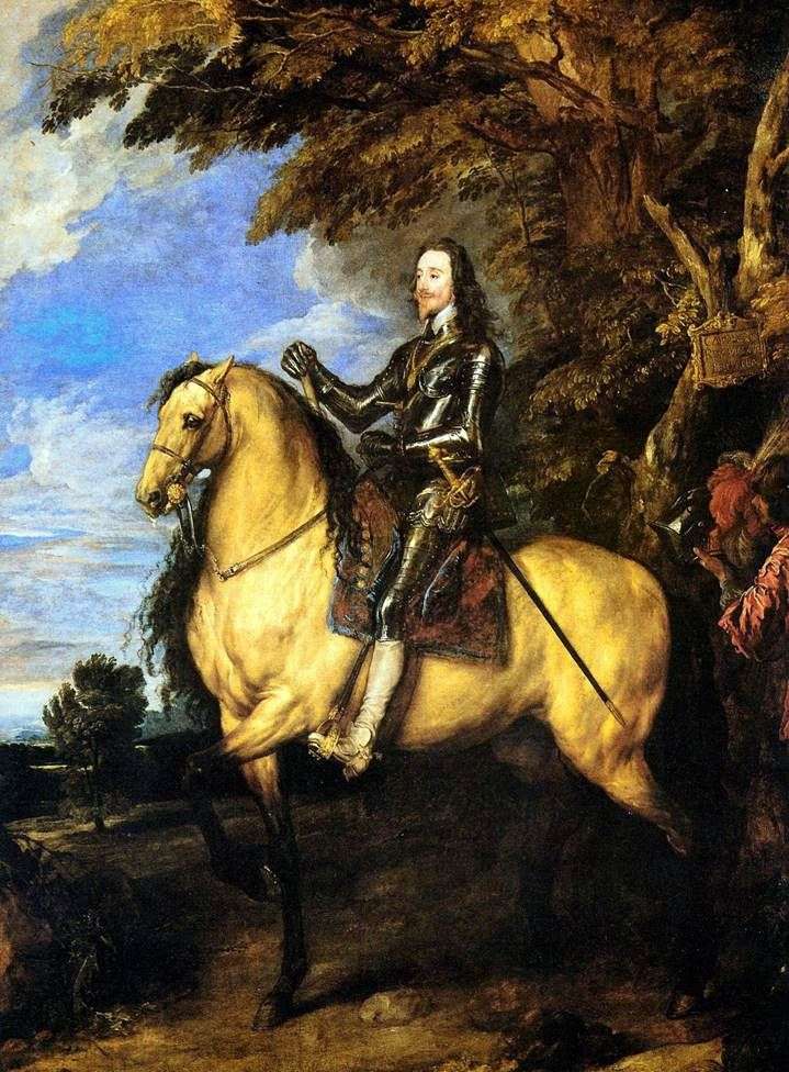 Кінний портрет Карла I   Ентоні Ван Дейк