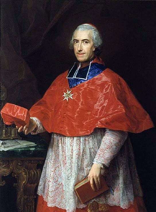 Портрет кардинала Жан Франсуа де Рожешуара   Помпео Батоні