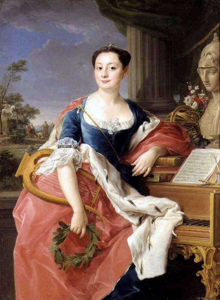 Портрет принцеси Гіацинти Орсіні   Помпео Батоні