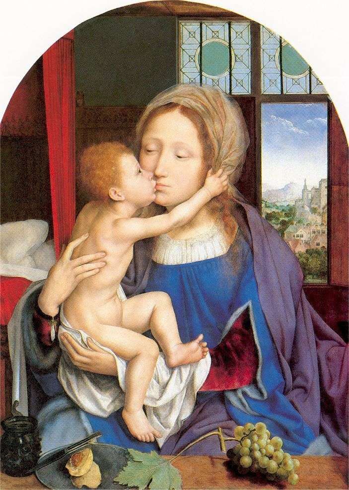 Марія з немовлям   Квентін Массейс
