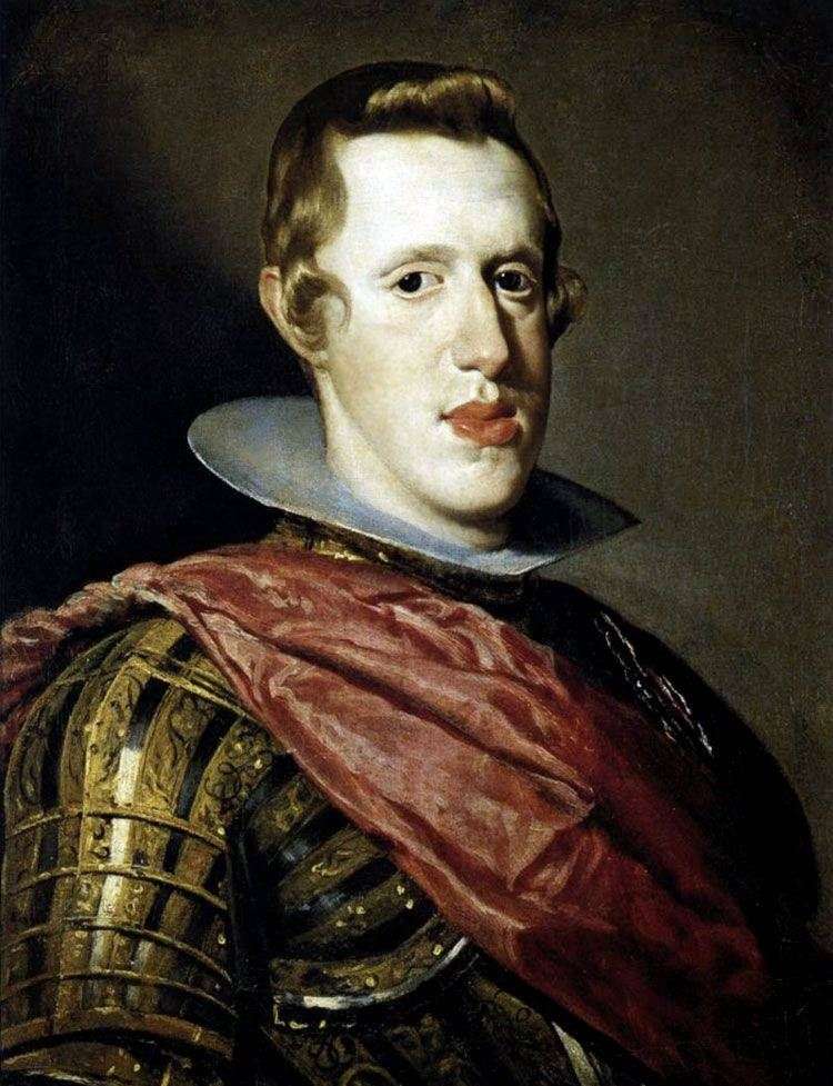 Портрет короля Іспанії Філіпа IV в обладунках   Дієго Веласкес