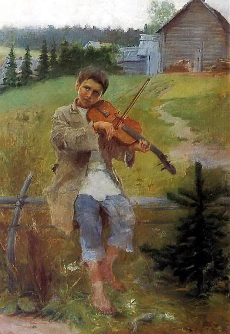 Хлопчик зі скрипкою   Микола Петрович Богданов Бєльський