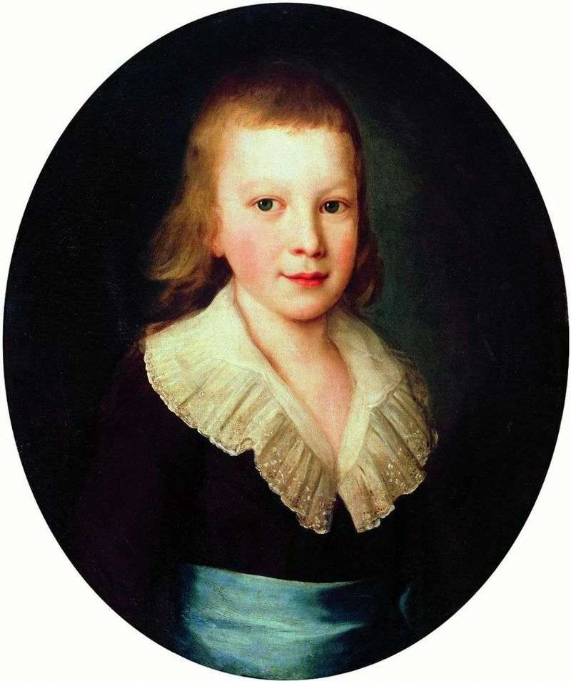 Портрет хлопчика   Петро Дрождин