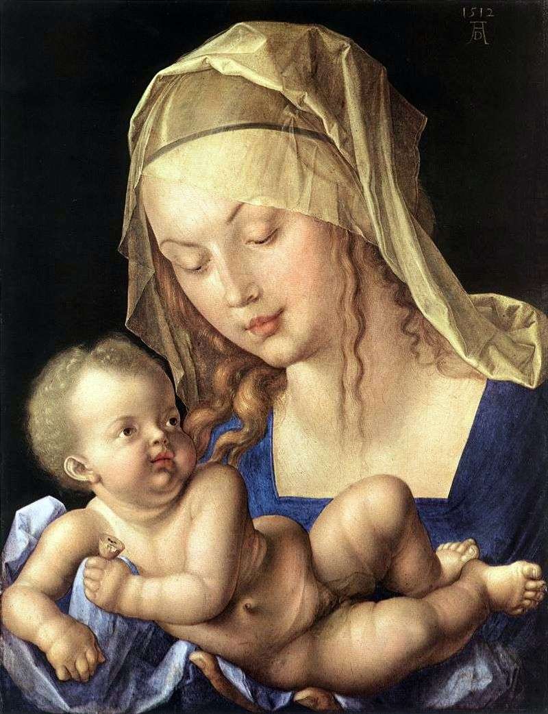 Мадонна з немовлям і грушею   Альбрехт Дюрер